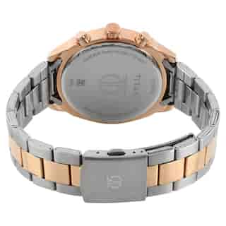 Titan Workwear Watch with Black Dial & Stainless Steel Strap - 1733KM03 - KRISHNA WATCH COMPANY
