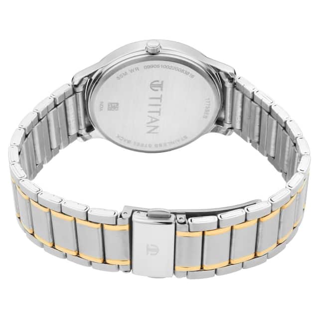 Titan Lagan - White Dial Metal Strap - 1775BM02 - KRISHNA WATCH COMPANY