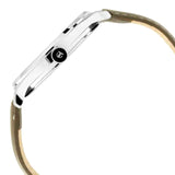 Titan Men's Urban Edge Lustrous Olive Dial Leather Watch - 1802SL08