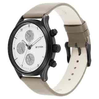 Titan Neo Silver Dial Multifunction Watch for Men 1803NL02 - KRISHNA WATCH COMPANY