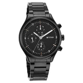 TITAN Black Dial Multifunction Watch for Men - 1803NM01