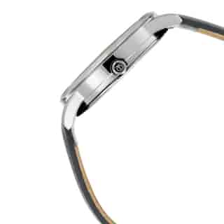 Titan Workwear Watch with Silver Dial & Leather Strap 1806SL03 - KRISHNA WATCH COMPANY