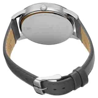 Titan Workwear Watch with Silver Dial & Leather Strap 1806SL03 - KRISHNA WATCH COMPANY