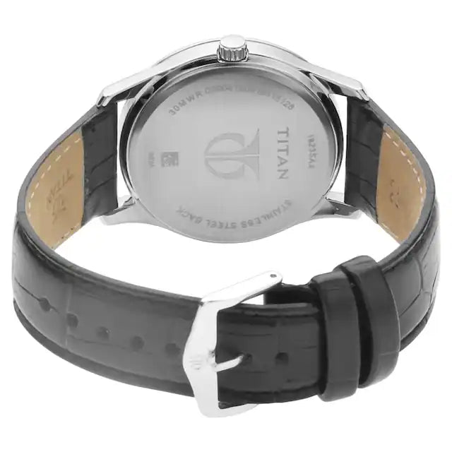 TITAN Blue Dial Leather Strap Watch NR1823SL01 - KRISHNA WATCH COMPANY