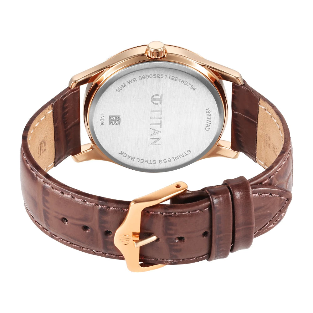 Titan Karishma Green Dial Watch for Men 1823WL02 / NS1823WL02 - KRISHNA WATCH COMPANY