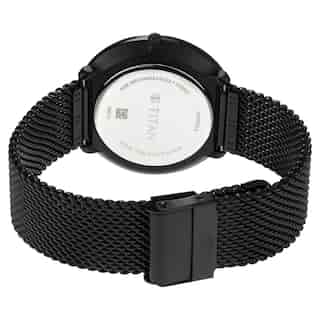 Titan Workwear Watch with White Dial & Stainless Steel Strap NQ1849NM01 - KRISHNA WATCH COMPANY