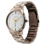Titan Regalia Opulent White Dial Watch for Men - 1875QM01 - KRISHNA WATCH COMPANY