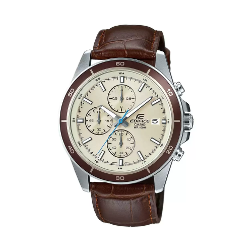 CASIO EDIFICE EFR-526L-7BVUDF - EX303 Brown Chronograph - Men's Watch - KRISHNA WATCH COMPANY