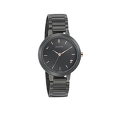 Play With Anthracite Dial Stainless Steel Strap Watch NT8141KM03