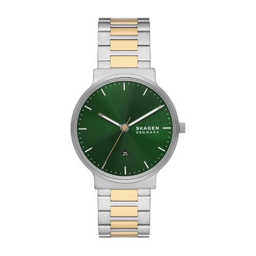 Skagen Men's Ancher Quartz Watch, Two-Tone SKW6859 - KRISHNA WATCH COMPANY