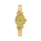 Sonata Champagne Dial Golden Stainless Steel Strap Watch NR8100YM02