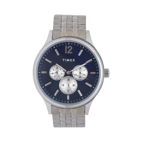 TIMEX MENS BLUE DIAL WATCH TWEG18406 - KRISHNA WATCH COMPANY