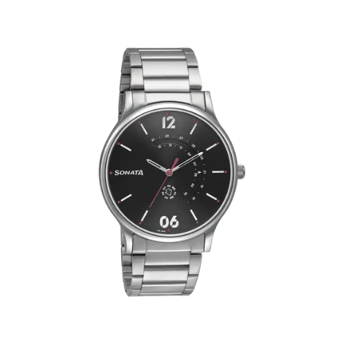 RPM Brown Dial Silver Stainless Steel Strap Watch NR77105SM03 - KRISHNA WATCH COMPANY