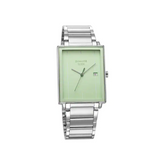 Sonata Sleek Green Dial Analog With Date Watch 7148SM01