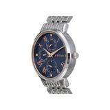 TITAN Workwear Watch with Blue Dial & Stainless Steel Strap 2569SM01(DG357)