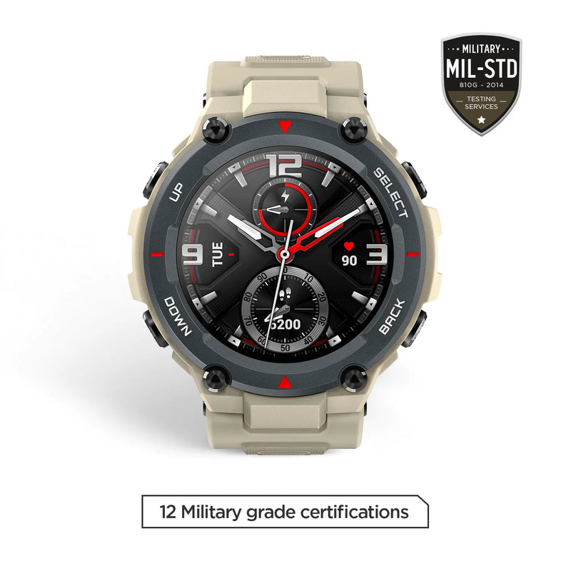 Amazfit T-Rex Khaki - KRISHNA WATCH COMPANY