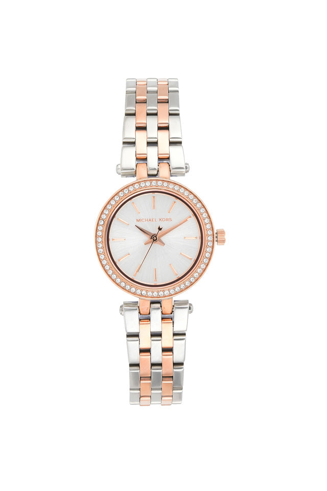 Michael Kors Petite Darci Silver Dial Stainless Steel Analogue Watch - MK3298 - KRISHNA WATCH COMPANY