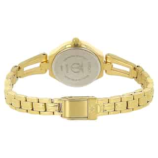 Titan White Dial Golden Stainless Steel Strap Watch NP2345YM01 - KRISHNA WATCH COMPANY