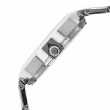 Titan Silver Dial Silver Stainless Steel Strap Watch - 2480SM03