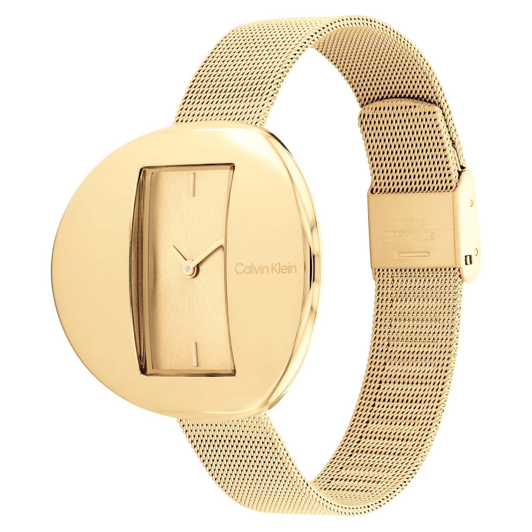 Calvin Klein 25200146 Circular Mesh Quartz Watch for Women - KRISHNA WATCH COMPANY