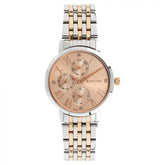 TITAN Workwear Watch with Rose Gold Dial & Stainless Steel Strap 2569KM02(DG712)
