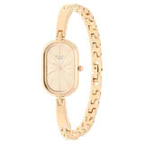 Titan Raga Viva Rose Gold Dial Metal Strap Watch 2577WM01