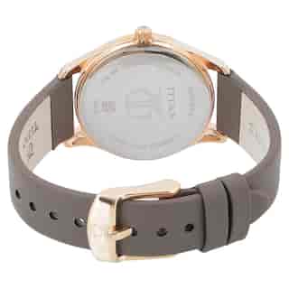 Titan Workwear Watch with Anthracite Dial & Leather Strap NP2596WL02 (DH234) - KRISHNA WATCH COMPANY