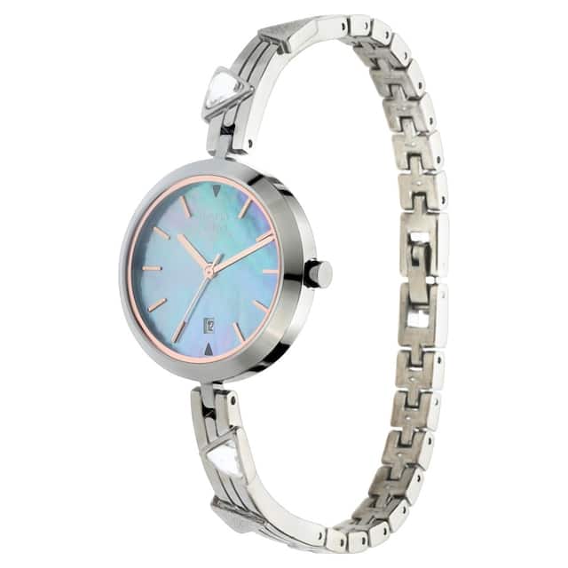 Titan Raga Viva Mother of Pearl Dial Metal Strap Watch 2606QM01 / NQ2606QM01 - KRISHNA WATCH COMPANY