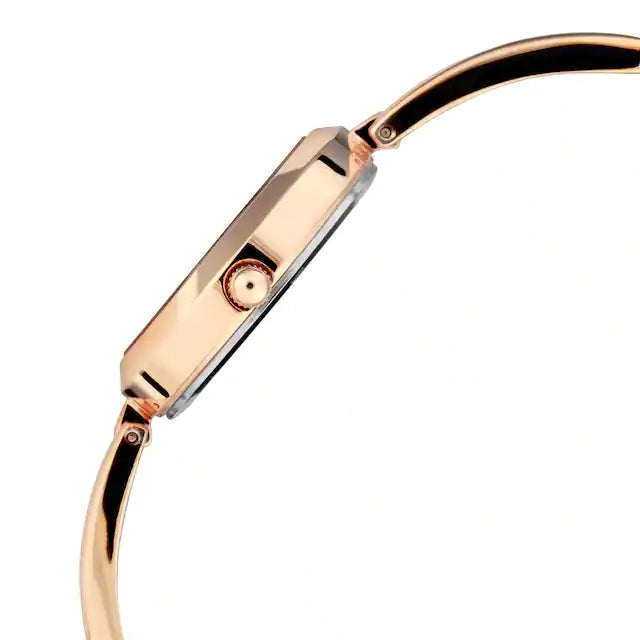 TITAN Raga Viva Rose Gold Dial Metal Strap Watch 2606WM05 - KRISHNA WATCH COMPANY