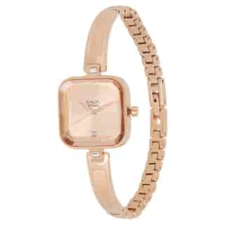 Titan Raga Viva Rose Gold Dial Metal Strap Watch NP2607WM01 - KRISHNA WATCH COMPANY