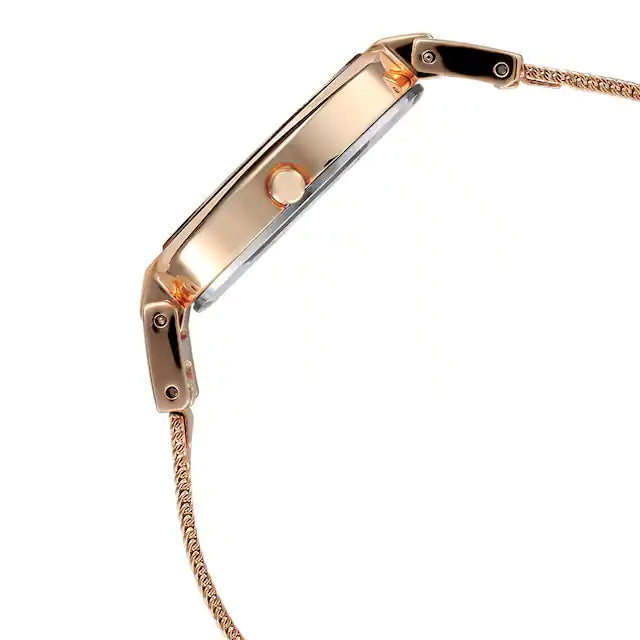TITAN Raga Viva Anthracite Dial Metal Strap Watch - 2608WM02 - KRISHNA WATCH COMPANY