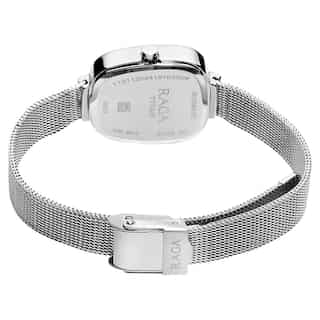 Titan Raga Grey Dial Silver Stainless Steel Strap Watch 2610SM01 / NS2610WM01 / NM2610SM01 - KRISHNA WATCH COMPANY