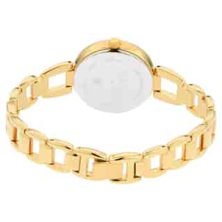 Titan Raga Viva Golden Dial Metal Strap Watch - 2642YM01