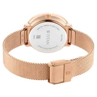 Titan Workwear Watch with Black Dial & Stainless Steel Strap NQ2651WM01 - KRISHNA WATCH COMPANY