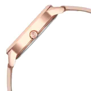 Titan Pastel Dreams Pink Dial Pink Leather Strap Watch 2664WL02 - KRISHNA WATCH COMPANY