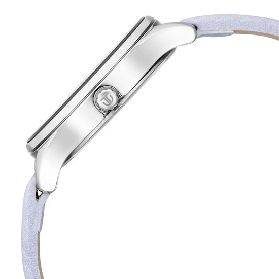 Titan Pastel Dreams Mother Of Pearl Dial Pale Purple Leather Strap Watch 2670SL02 - KRISHNA WATCH COMPANY