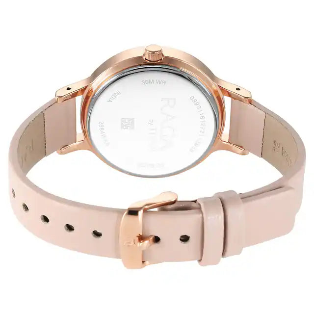 Titan Raga Viva Rose Gold Dial Watch for Women 2684WL01 / NS2684WL01 - KRISHNA WATCH COMPANY