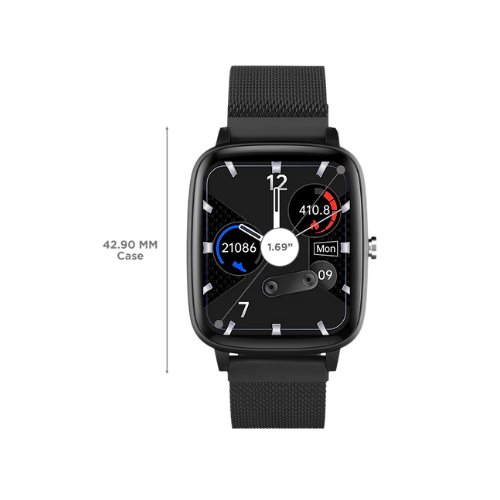 STYX RIGEL MIDNIGHT SMARTWATCH MESH CHAIN - KRISHNA WATCH COMPANY