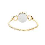 Titan Raga Viva Champagne Dial Metal Strap Watch 2621YM01