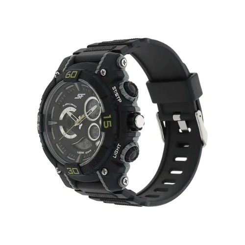 Xtreme Gears Watch With Black Plastic Strap NP77070PP04 - KRISHNA WATCH COMPANY