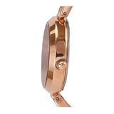 Titan Raga Viva Rose Gold Dial Metal Strap Watch 2606WM07