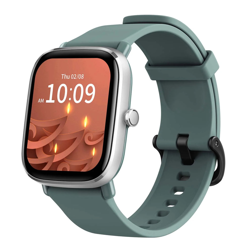 AMAZFIT GTS-2 MINI GREEN SMARTWATCH - KRISHNA WATCH COMPANY
