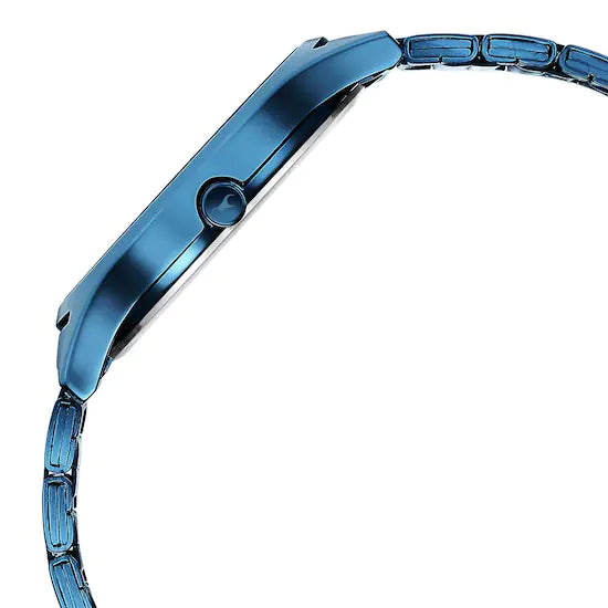 Fastrack STYLE UP BLUE DIAL STAINLESS STEEL STRAP WATCH - 3184QM01 - KRISHNA WATCH COMPANY