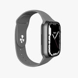 Pebble RISE Smartwatch (Grey Strap, 1.44 INCH)