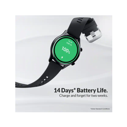 Titan Smart Pro- Smart Watch with Green Strap, Body Temperature Monitor, Amoled Display and Built-In GPS 90149AP05 - KRISHNA WATCH COMPANY