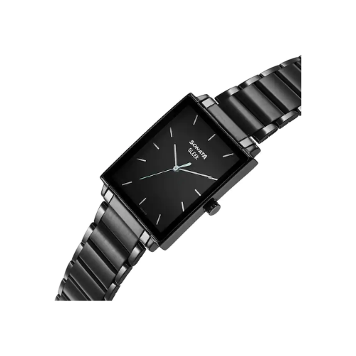 Sonata Sleek Black Dial Analog Watch 7148NM01 - KRISHNA WATCH COMPANY