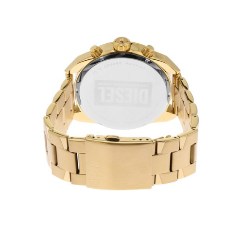 Diesel Men Spiked Round Gold Watches DZ4608 - KRISHNA WATCH COMPANY