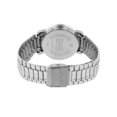 Sonata White Dial Silver Stainless Steel Strap Watch - 1013SM06 - KRISHNA WATCH COMPANY