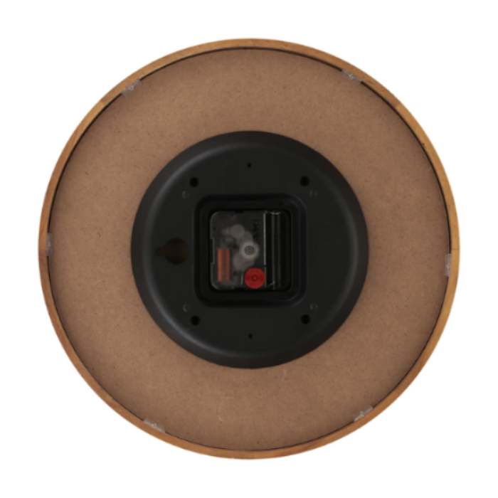 Titan WALL CLOCK with Wood & Stone - W0077WA02 - KRISHNA WATCH COMPANY