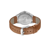 Sonata skeleton Unveil Watch With Blue Dial & Leather Strap 7133SL02 - KRISHNA WATCH COMPANY
